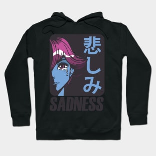 SAD Anime Girl Hoodie